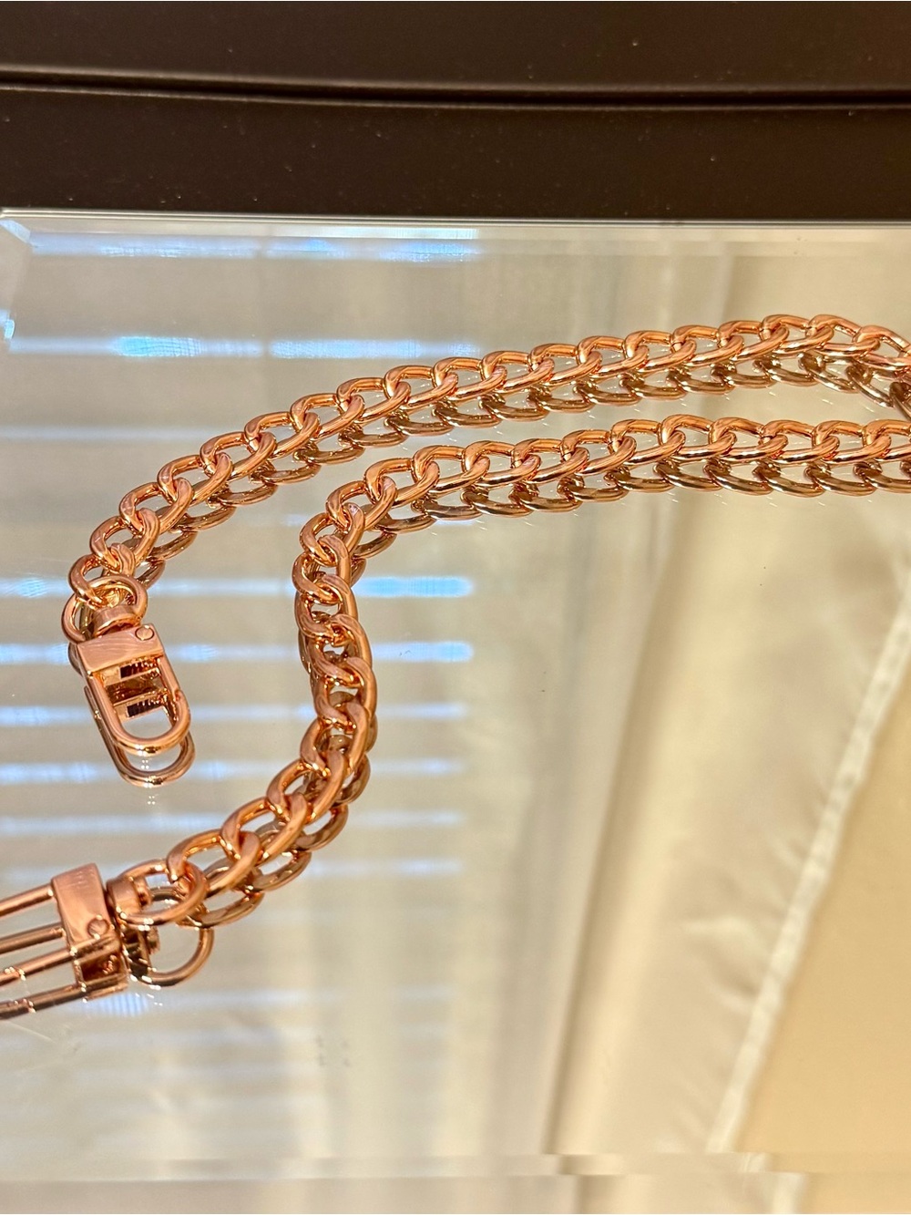 Rose Gold Bag Chain